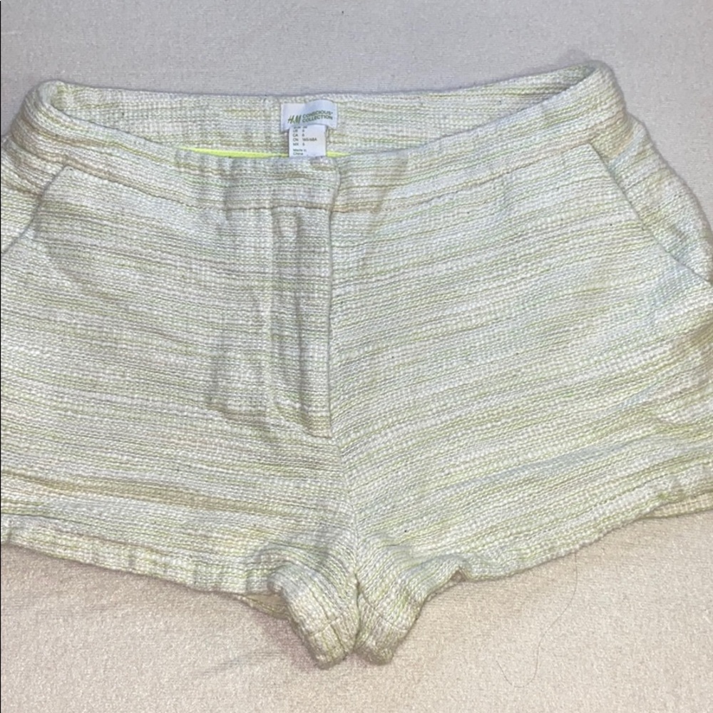 H&M Green Shorts size 6